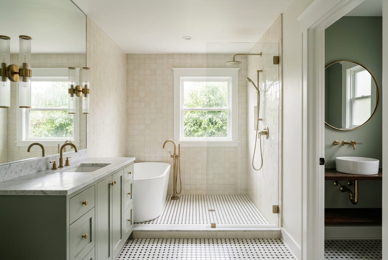 Salazar Bathroom Remodeling Corp, bathroom remodeling in Bothell, completed project 2